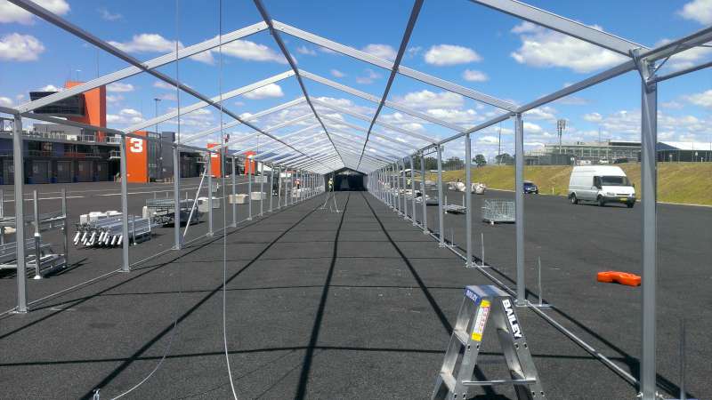 6m x 120m marquee W800